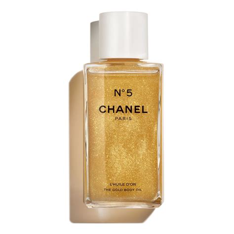 chanel gold flecks oil|CHANEL N°5 The Beige Gold Body Oil .